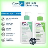 Sữa rửa mặt Cerave dành cho da dầu và da thường chính hãng dung tích 236ml