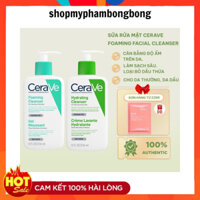 Sữa Rửa Mặt Cerave Dịu Nhẹ,Srm Cerave Lành Tính Sạch Sâu Dành Cho Da Thường Đến Da Dầu Dung Tích 236ML,473ml