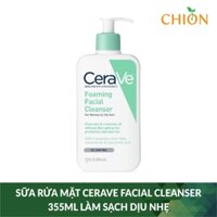 Sữa Rửa Mặt Cerave Facial Cleanser 355 Làm Sạch Dịu Nhẹ - USA Chính Hãng