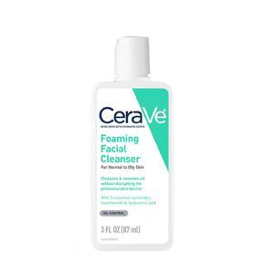 Sữa rửa mặt CeraVe Foaming Facial Cleanser For Normal To Oily Skin - 87ml, Sữa rửa mặt dành cho da thường, da dầu