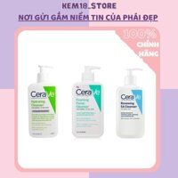 SỮA RỬA MẶT CERAVE FOAMING FACIAL CLEANSER