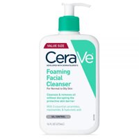 Sữa rửa mặt Cerave Foaming Facial Cleanser For Normal To Oil Skin (473ml)