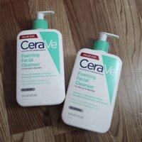 sữa rửa mặt CERAVE FOAMING FACIAL CLEANSER 473ML
