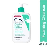 Sữa rửa mặt Cerave foaming facial cleanser cho da dầu , sửa rửa mặt da dầu Cerave foaming facial cleanser