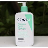 Sữa rửa mặt Cerave Foaming Facial Cleanser cho Da dầu 355ml