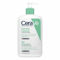 Sữa Rửa Mặt Cerave Foaming Cleanser For Normal To Oily Skin Da Dầu 473Ml