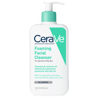Sữa rửa mặt Cerave Foaming Facial Cleanser cho Da dầu nhập Mỹ - 355ml