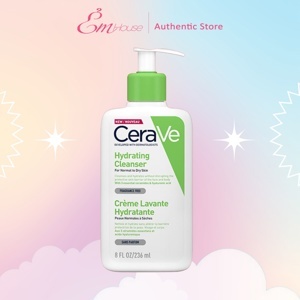 Sữa rửa mặt Cerave Hydrating Cleanser For Normal To Dry Skin - Sữa rửa mặt dành cho da khô