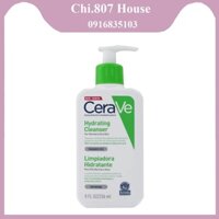 Sữa Rửa Mặt CeraVe - Hydrating Cleanser For Normal to Dry Skin Màu Xanh Lá - 236ml