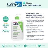 Sữa rửa mặt CeraVe Hydrating Cleanser, Normal to Dry