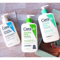 Sửa Rửa Mặt Cerave Foaming-Hydrating Facial Cleanser 236ml