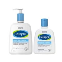 Sữa Rửa Mặt - Cetaphil Gentle Skin Cleanser - 125ml và 500ml Dịu Nhẹ Không Xà Phòng
