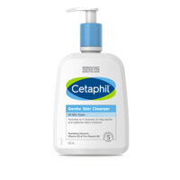 Sữa Rửa Mặt Cetaphil Gentle Skin Cleanser 500ml Dành Cho Da Mọi Loại Da, Kể Cả Da Em Bé