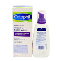 Sữa rửa mặt Cetaphil Dermacontrol Oil Control Foam Wash