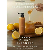 Sữa Rửa Mặt Chanh Đường Đen Lemon Chung Cleanser 200 ml