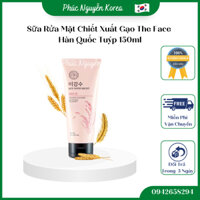 Sữa Rửa Mặt Chiết Xuất Gạo The Face Hàn Quốc Tuýp 150ml Giúp Da Sáng Mịn Rạng Ngời (Rice Water Bright Cleansing Foam)