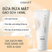 Sữa Rửa Mặt Chiết Xuất Gạo Và Sữa Dưỡng Trắng Da Enesti Daytoday Rice & Milk Foaming Cleanser 140ml