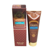 Sữa Rửa Mặt Chiết Xuất Nhau Thai Cừu 3W Clinic Premium Placenta Clear Foam Cleansing