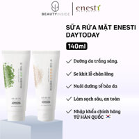 Sữa rửa mặt chiết xuất trà xanh ENESTI làm sạch da và kháng khuẩn Daytoday Green Tea Foaming Cleanser 140ml