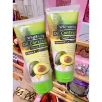 Sửa Rửa Mặt Chiết Xuất Từ Bơ Aron Whitening Oil Control Facial Foam Vitamin E Plus Avocado 210ml  không xuất hóa đơn đỏ