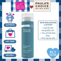 Sữa Rửa Mặt Cho Da Dầu, Mụn Paula's Choice Skin Balancing Oil-Reducing Cleanser (237ml)