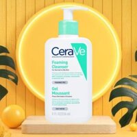 Sữa Rửa Mặt Cho Da Dầu Cerave.Foaming Facial. Cleanser For Normal To Oily Skin ( 236ml Xanh Ngọc) . . .