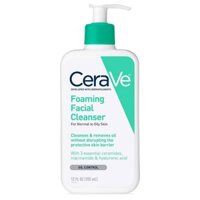 Sữa rửa mặt cho da hỗn hợp đến da dầu Cerave Foaming Cleanser For Normal To Oily Skin 12Oz 355ml