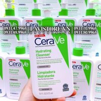 Sữa rửa mặt cho da khô CeraVe Hydrating Cleanser 355ml