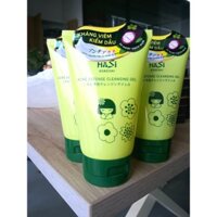 Sữa rửa mặt cho da mụn dạng gel HASI KOKESHI ACNE CLEASING