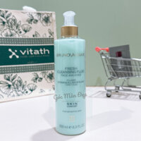 Sữa Rửa Mặt Cho Da Nhạy Cảm Brunovassari Skin Comfort Fresh Cleansing Fluid 250-500ml - Gocmandep
