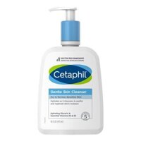 Sữa rửa mặt cho da thường đến da khô Cetaphil Gentle Skin Cleanser 16Oz 473ml