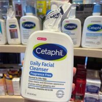 Sữa rửa mặt cho da thường đến da dầu Cetaphil Daily Facial Cleanser Fragrance Free 16Oz 473ml