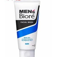 Sữa Rửa Mặt Cho Nam Da Dầu Men 's Biore Micross Club Face Wash (130g)