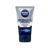 Sữa Rửa Mặt Cho Nam Nivea Men Extra White Deep Clean Foam