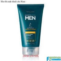 Sữa rửa mặt cho nam Oriflame North for Men Recharge
