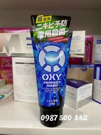 Sữa rửa mặt cho nam Oxy Perfect Wash 130g Nhật Bản