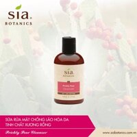 SỮA RỬA MẶT CHỐNG LÃO HÓA DA TINH CHẤT XƯƠNG RỒNG (PRICKLY PEAR CLEANSER) || SIA BOTANICS