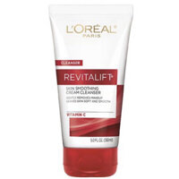 Sữa rửa mặt chống lão hóa L'oreal RevitaLift Radiant Smoothing Cream Cleanser 150ml