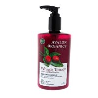 Sữa rửa mặt chống lão hóa Avalon từ CoQ10 và Tầm Xuân@ Hàng Mỹ@ Avalon Organics Wrinkle Therapy Cleansing Milk --8.5oz