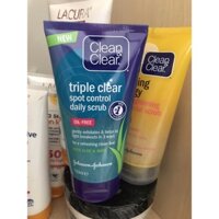 Sữa rửa mặt clean & clear ( hàng Uk)