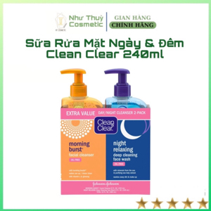 Sữa rửa mặt Clean & Clear Morning Burst 240ml
