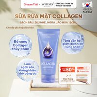 Sữa Rửa Mặt Collagen Hàn Quốc WHISIS Collagen Intensive Foam Cleansing 120ml