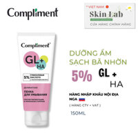 Sữa rửa mặt Compliment 5% Glycolic Acid làm sạch và dưỡng sáng da 150ml