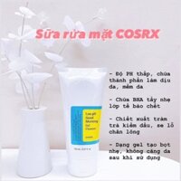 sữa rửa mặt cosrx