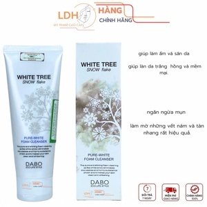 Sữa rửa mặt Dabo White Tree Snow flake