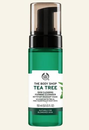 Sữa rửa mặt dạng bọt The Body Shop Tea Tree Skin Clearing Foaming Cleanser 150ml