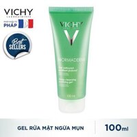 Sữa Rửa Mặt Dạng Gel Giúp Ngăn Ngừa Mụn Vichy Normaderm Deep Cleansing Purifying Gel 100ml