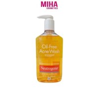 Sữa Rửa Mặt Dạng Gel Kiềm Dầu Ngừa Mụn Neutrogena Oil Free Acne Wash 269ml USA