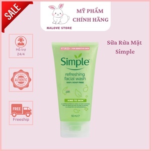 Sữa rữa mặt dạng gel - Simple Kind To Skin Refreshing Facial Wash Gel
