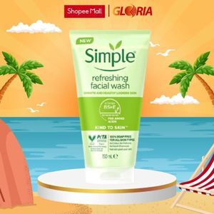 Sữa rữa mặt dạng gel - Simple Kind To Skin Refreshing Facial Wash Gel